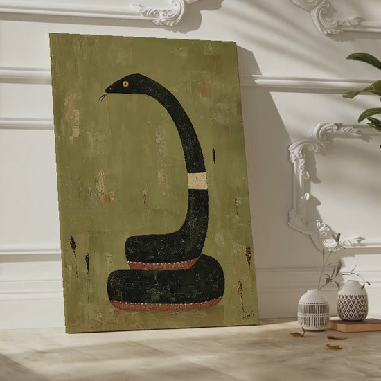 Black Cobra Snake