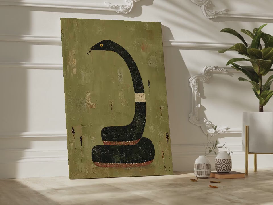 Black Cobra Snake