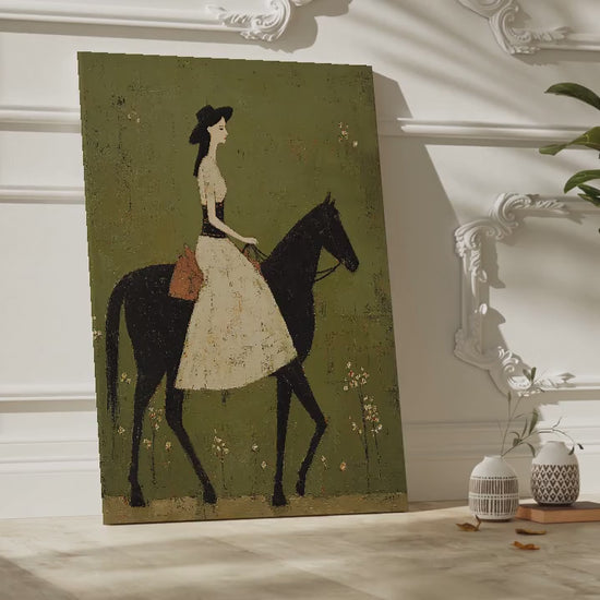 Woman On A Horse