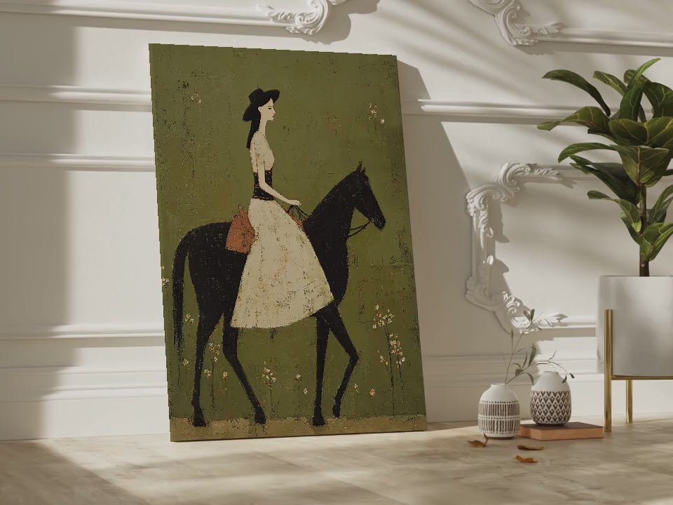 Woman On A Horse