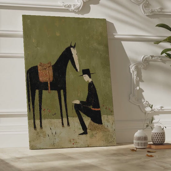 Man With A Horse