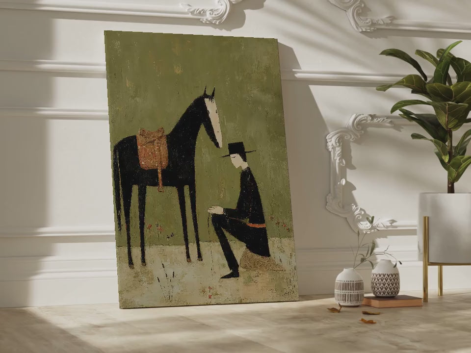 Man With A Horse