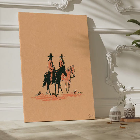 Cowboys On Horses