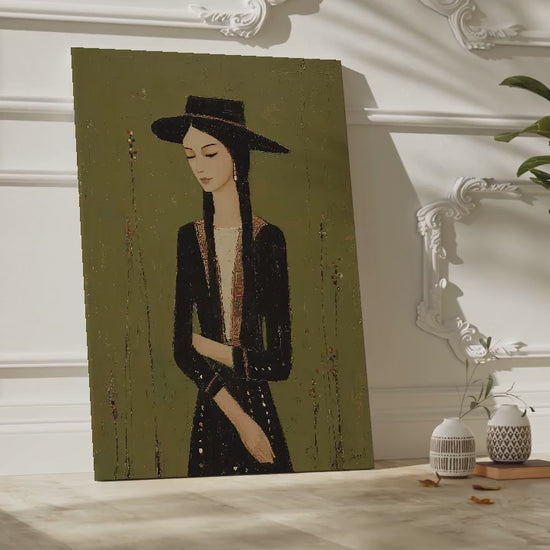 Hat Wearing Woman