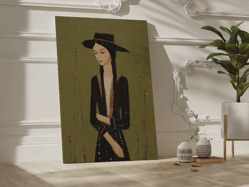 Hat Wearing Woman